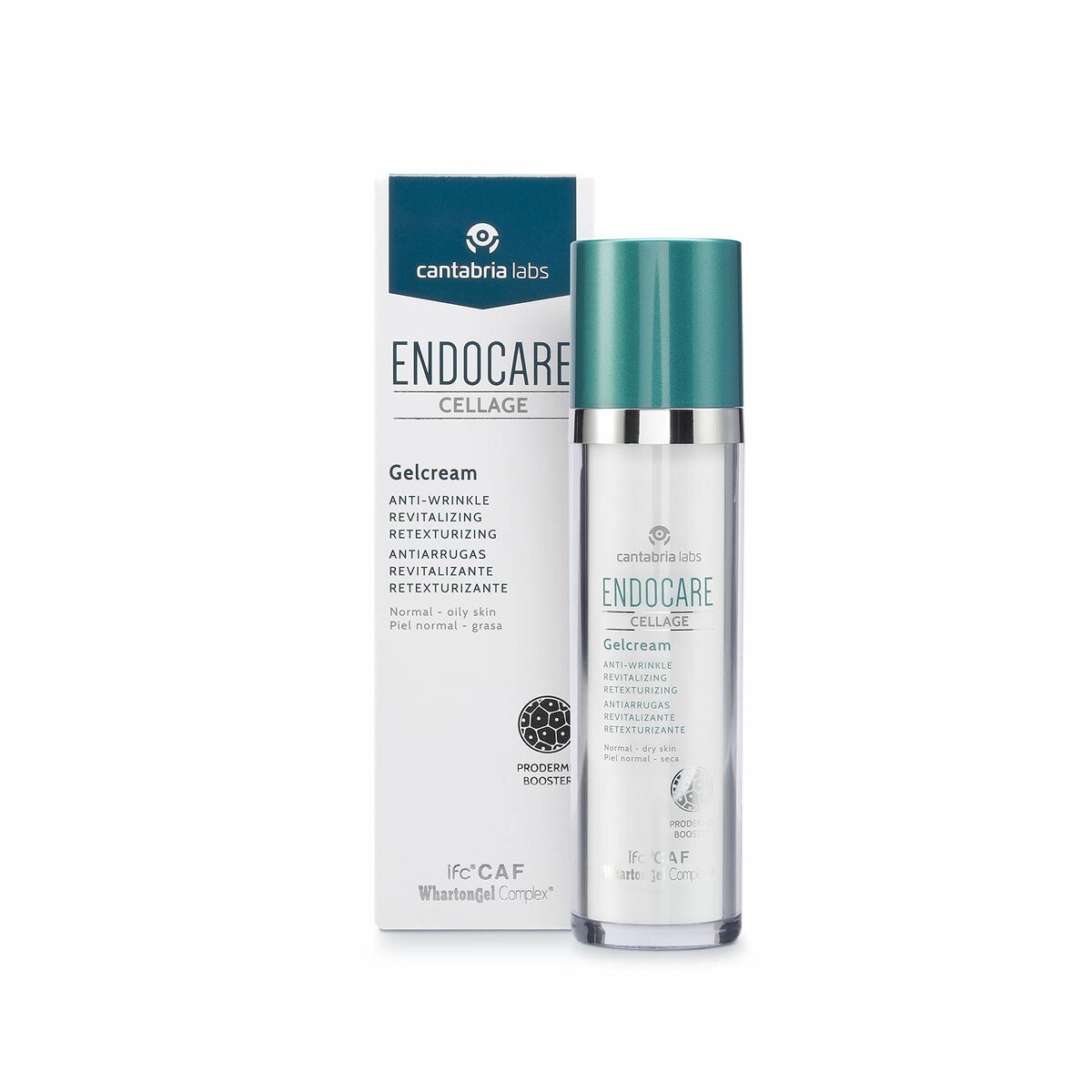 Moisturising gel cream Endocare Cellage 50 ml for Women skincare packaging