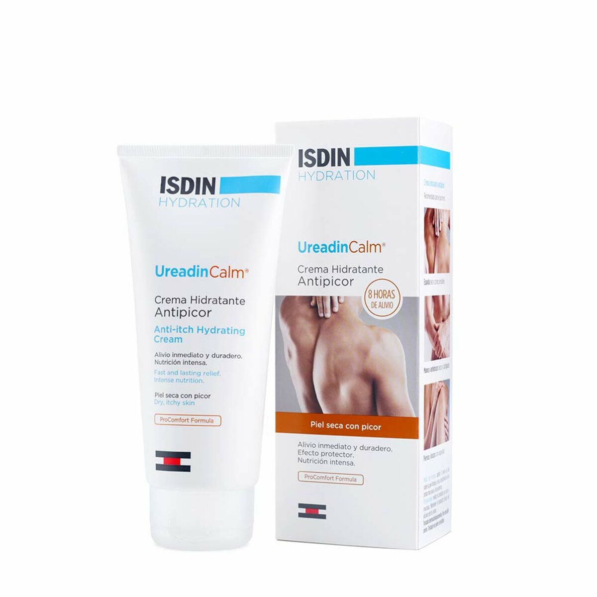 Moisturising Body Cream Isdin Ureadin Calm 200 ml skincare packaging