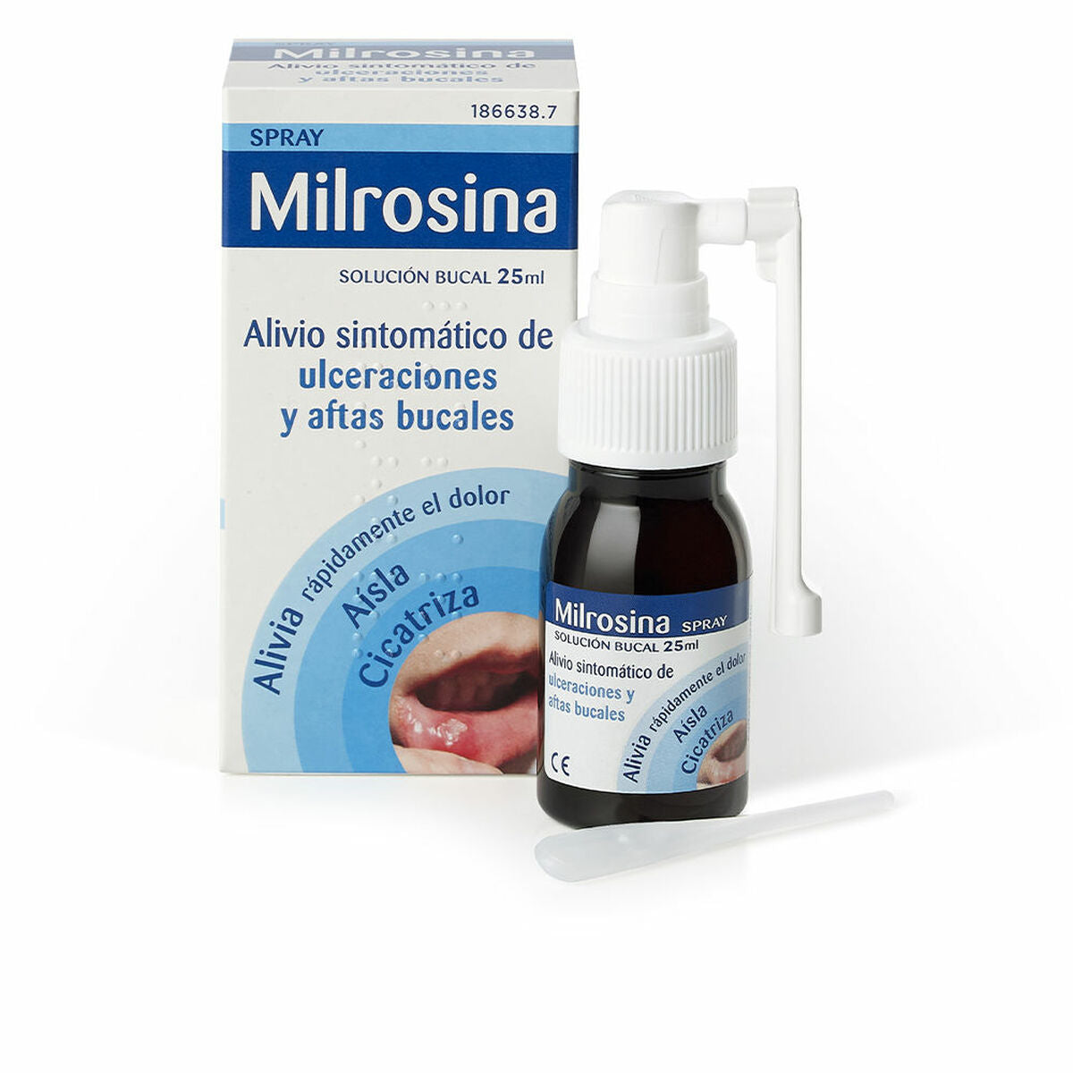 Shower Gel Milrosina Alivio Sintomático skincare packaging