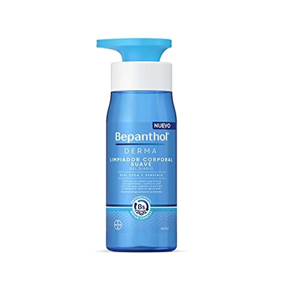 Shower Gel Bepanthol DERMA 400 ml for Women skincare packaging