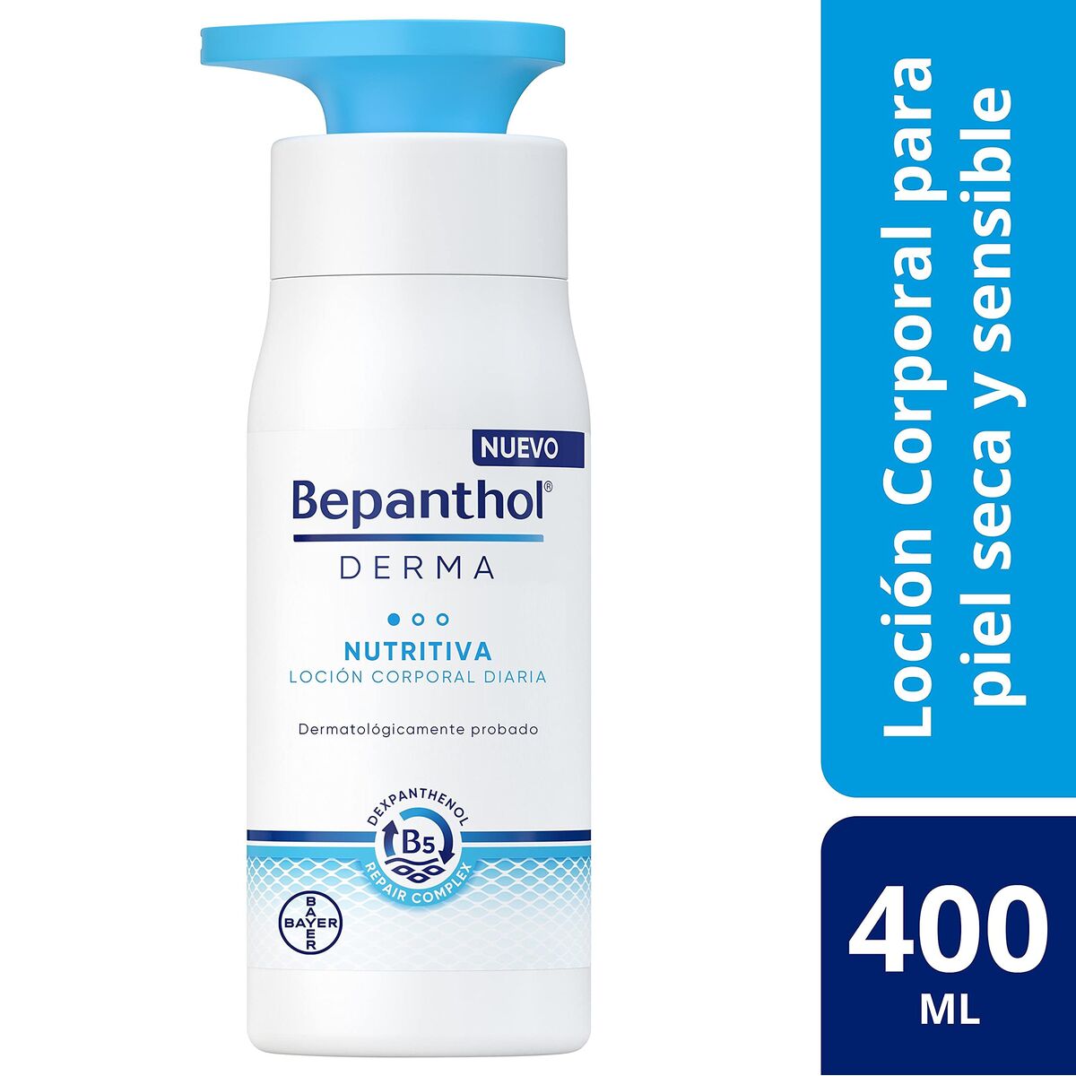 Body Lotion Bepanthol BEPANTHOL DERMA 400 ml skincare packaging