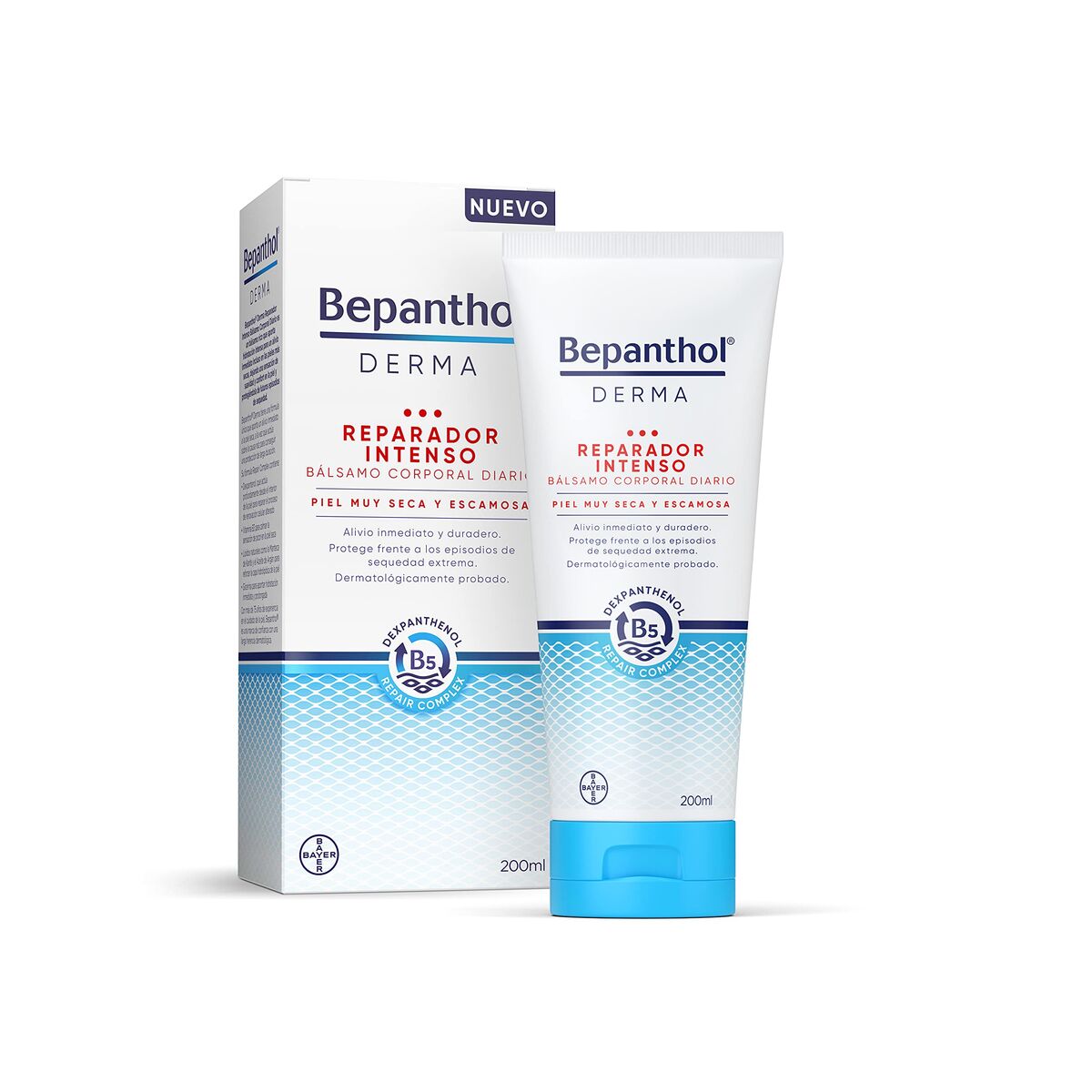 Moisturising Body Balm Bepanthol BEPANTHOL DERMA 200 ml skincare packaging
