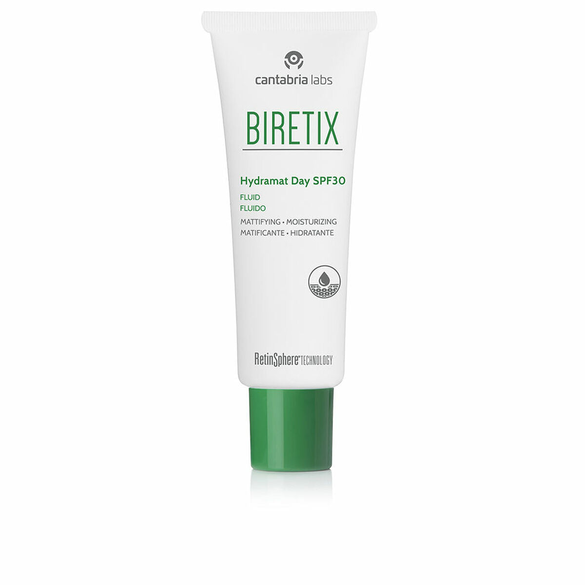 Hydrating Facial Cream BIRETIX Hydramta Day Spf 30 Spf 30+ 50 ml skincare packaging