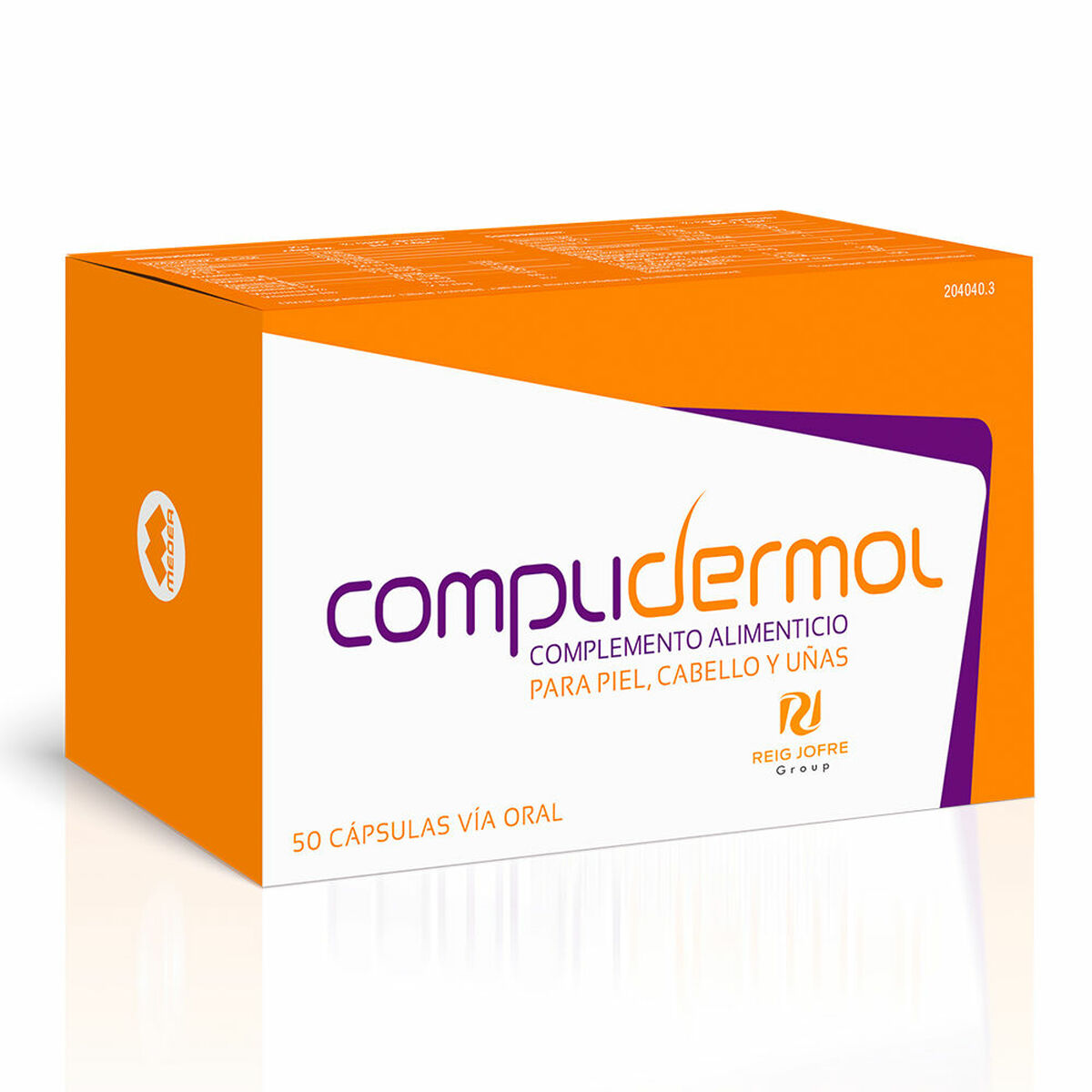 Food Supplement Complidermol (50 Units) product packaging