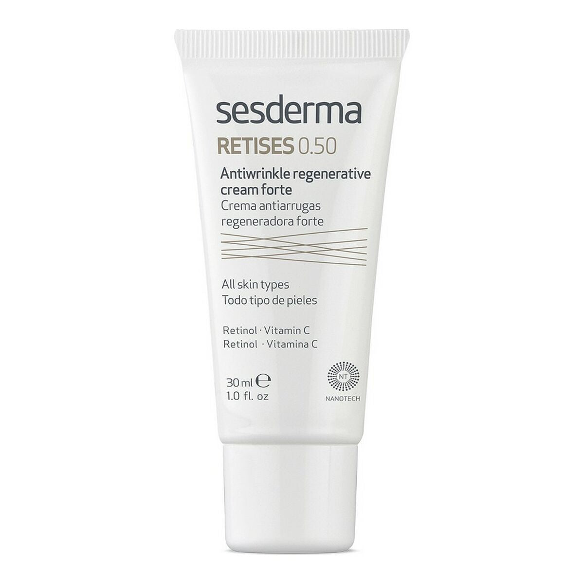 Regenerating anti-wrinkle cream Sesderma Retises 30 ml for Women skincare packaging