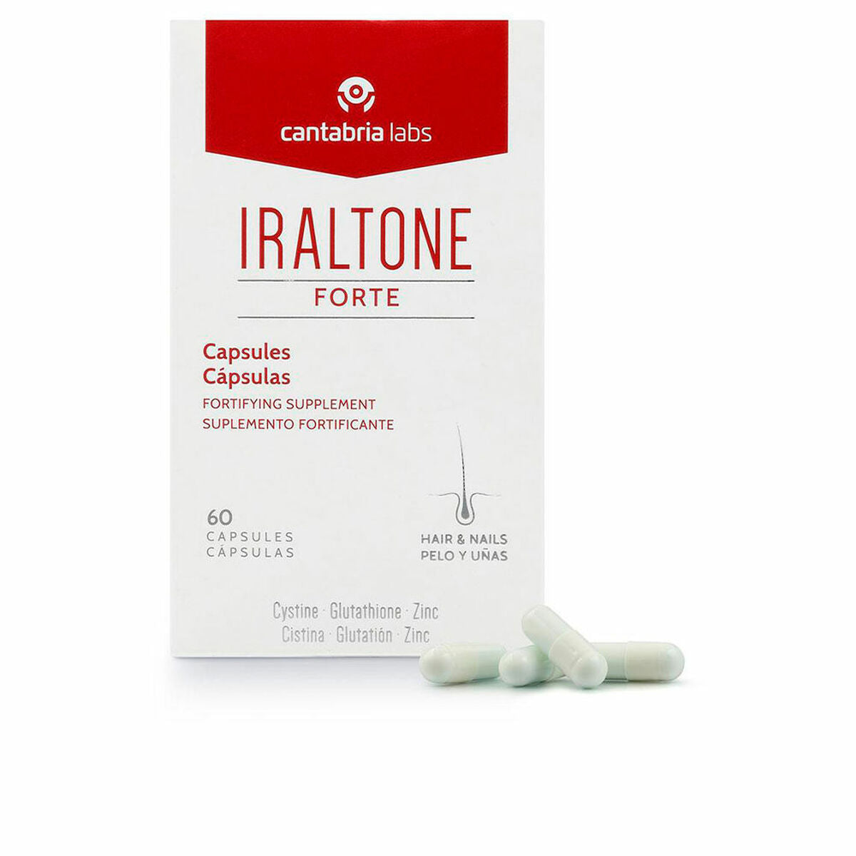 Anti-Hair Loss Care Iraltone Aga Capsules product packaging