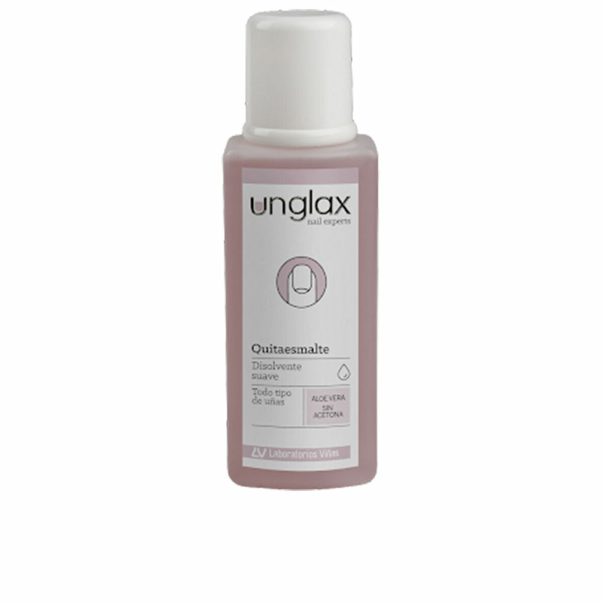 Nail polish remover Unglax CUIDADO UÑAS 115 ml product packaging