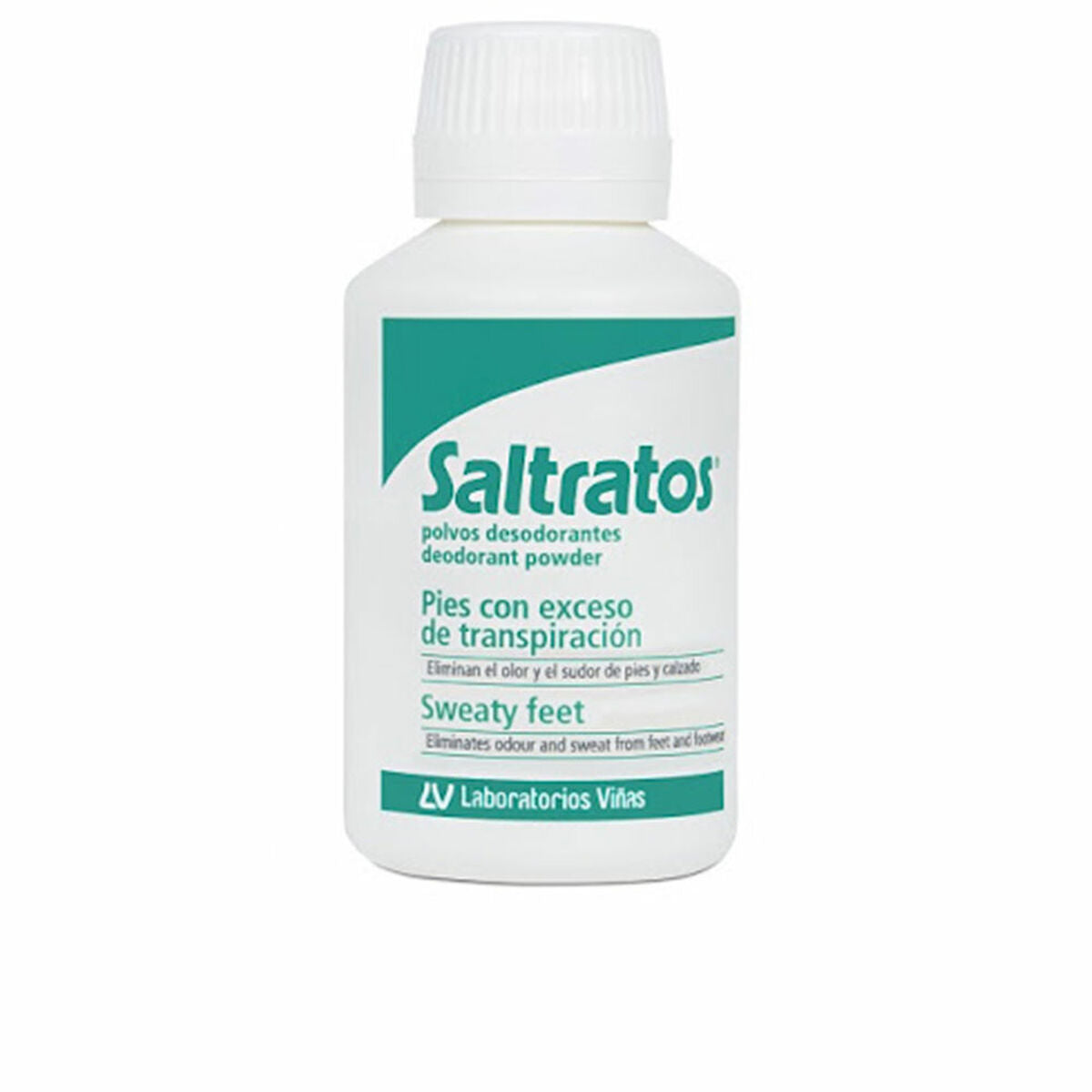 Foot Deodorant Saltratos CUIDADO DE PIES 50 g product packaging
