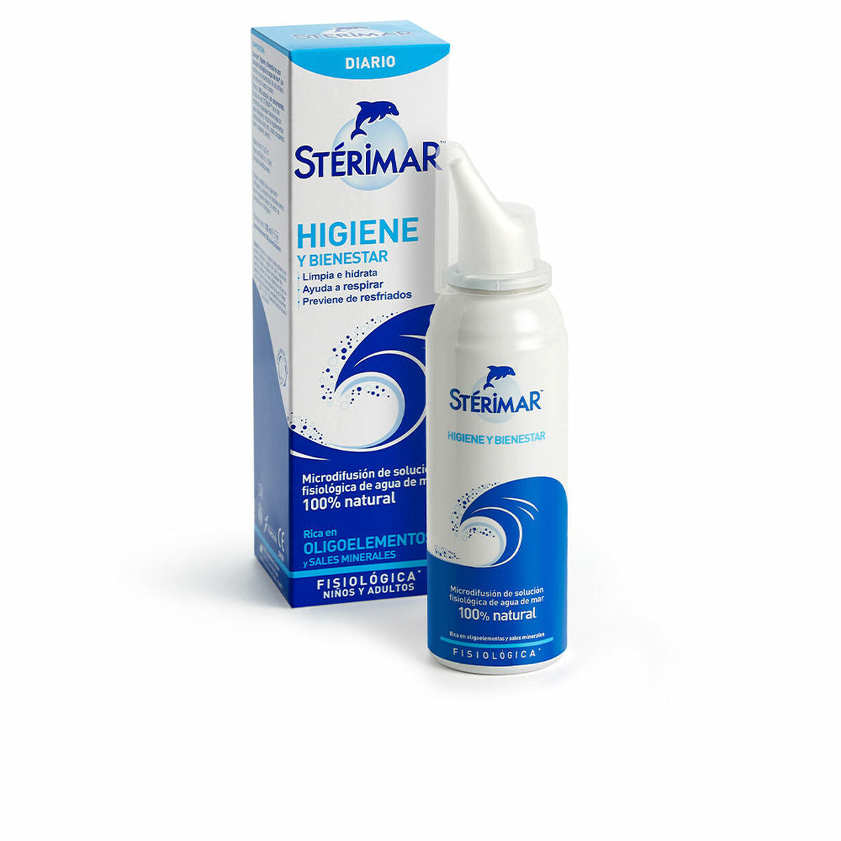 Shower Gel Stérimar Higiene Y Bienstar skincare packaging