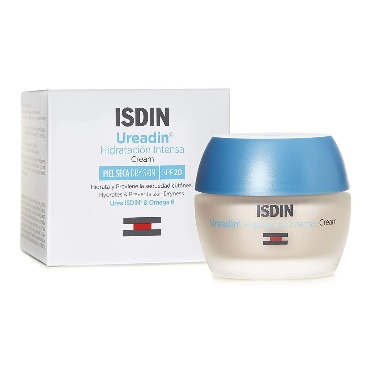 Hydrating Facial Cream Isdin Ureadin Spf 20 50 ml skincare packaging
