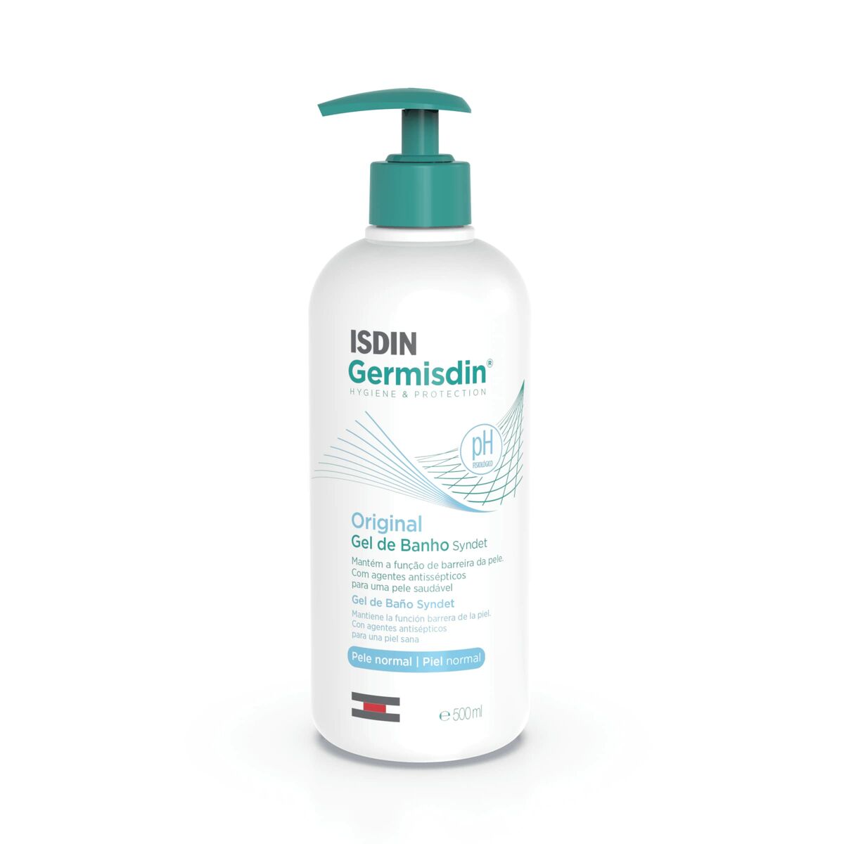 Bath Gel Isdin Germisdin 500 ml Antiseptic skincare packaging
