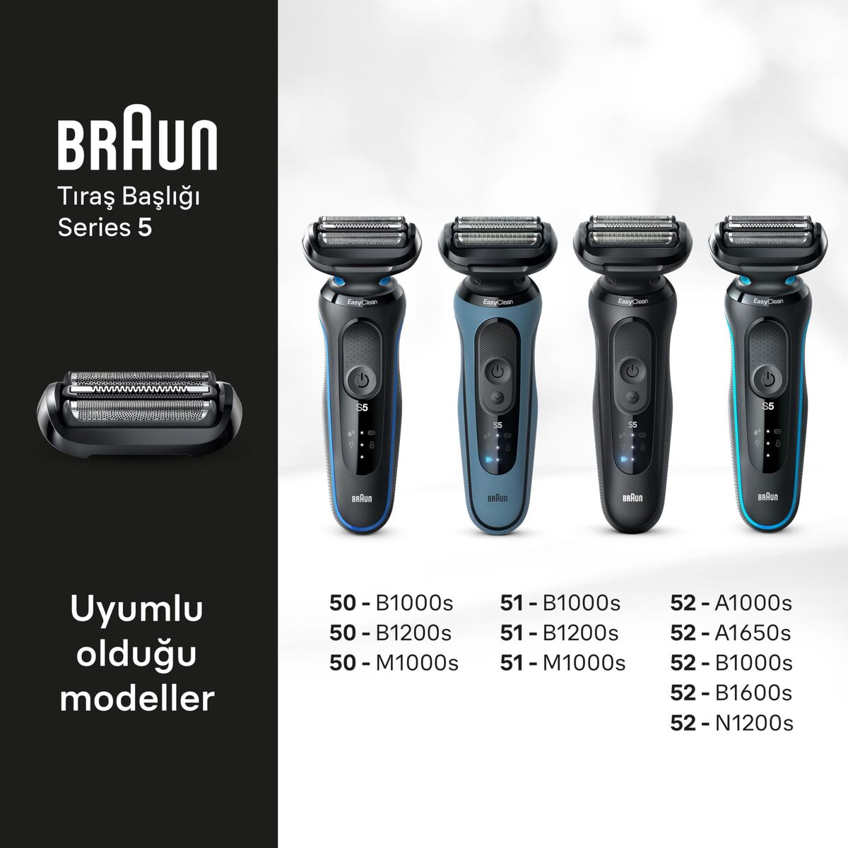 Replacement Head Braun 54B product packaging