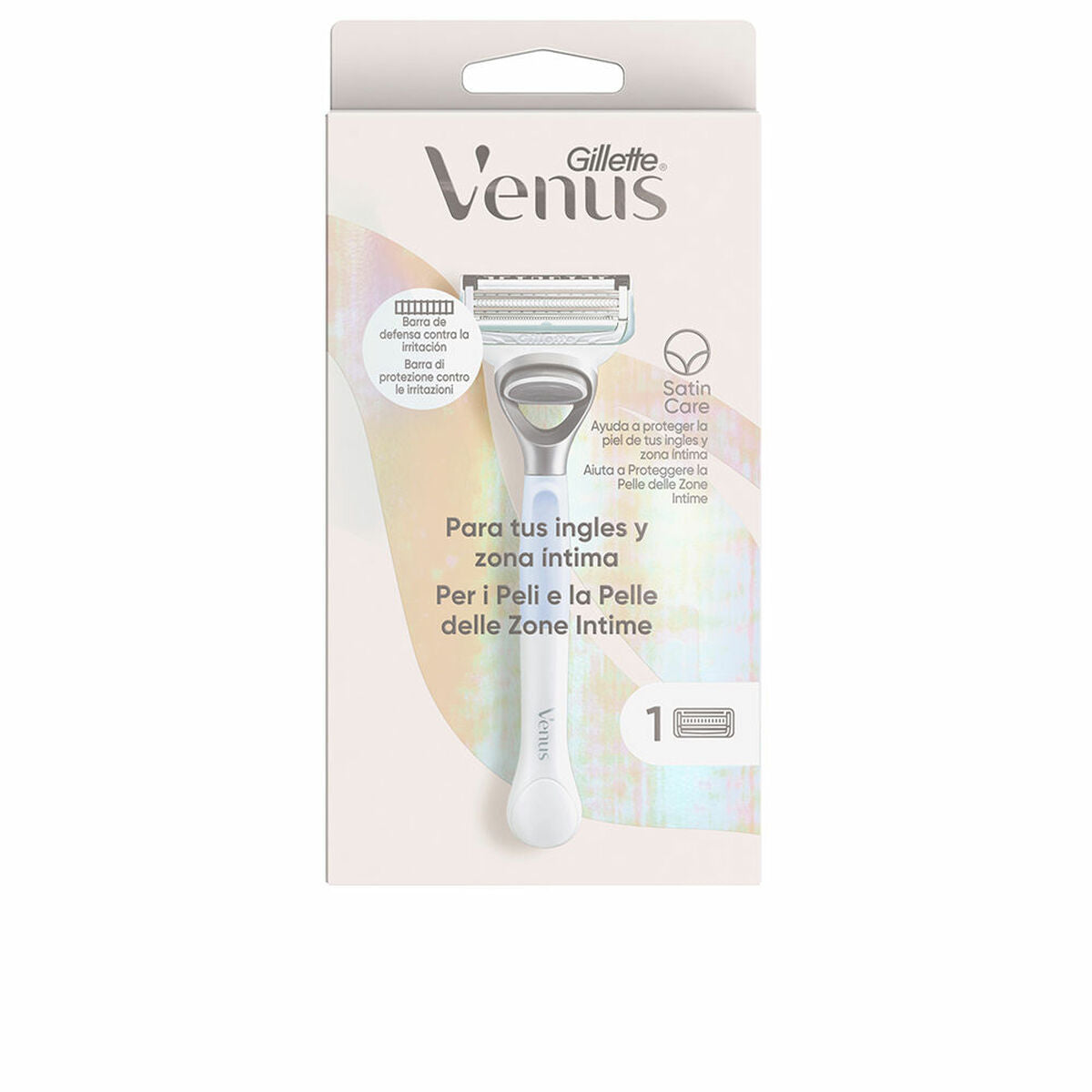 Shaving Razor Venus Intima for Women product packaging