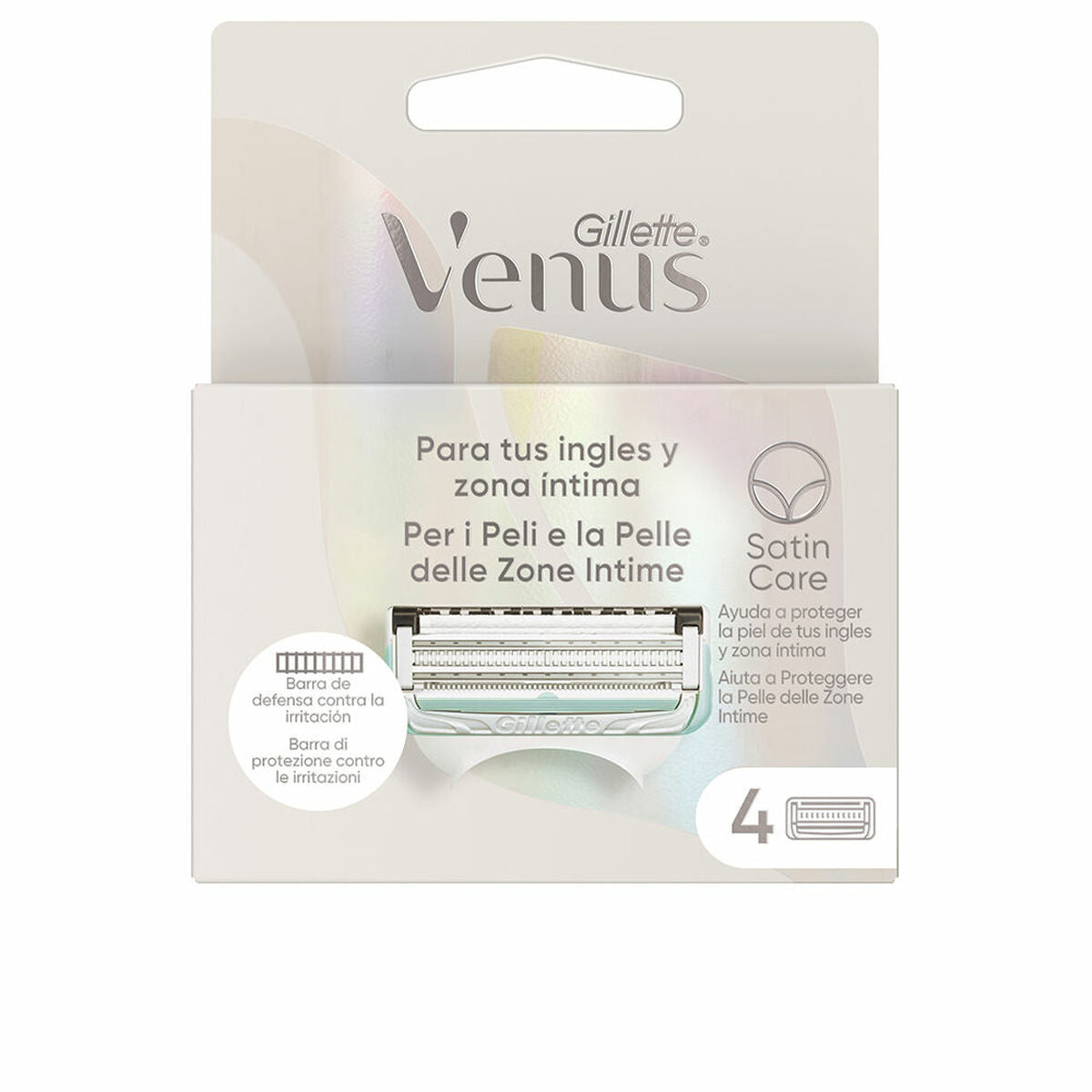 Manual shaving razor Gillette VENUS INTIMA for Women product packaging