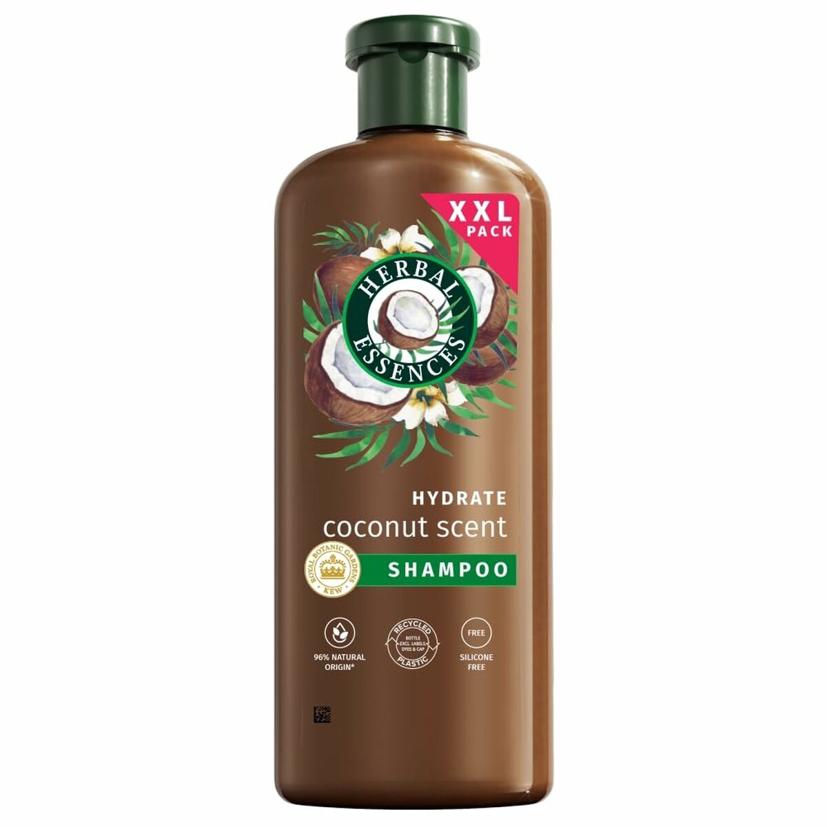 Moisturizing Shampoo Herbal Essences Coconut Scent 680 ml shampoo bottle