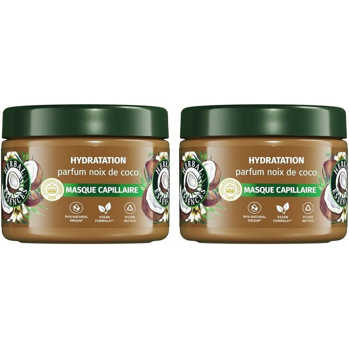 Hair Mask Herbal Essences COCO HIDRATANTE 500 ml for Women hair mask packaging