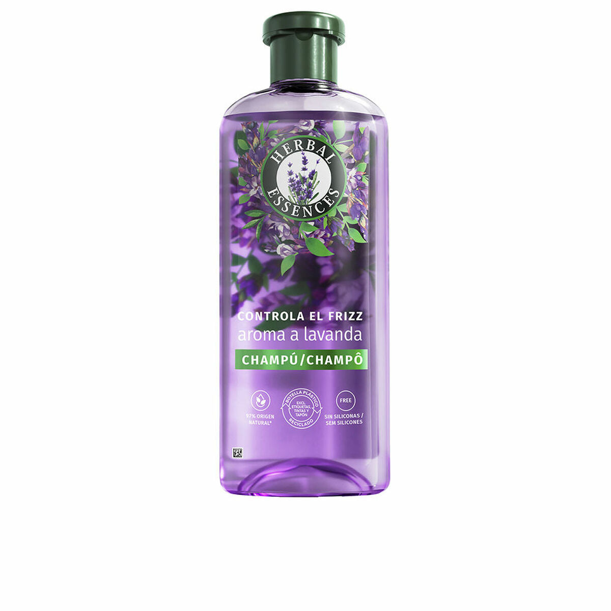 Shampoo Herbal Essences LAVANDA ANTIENCRESPAMIENTO 350 ml shampoo bottle