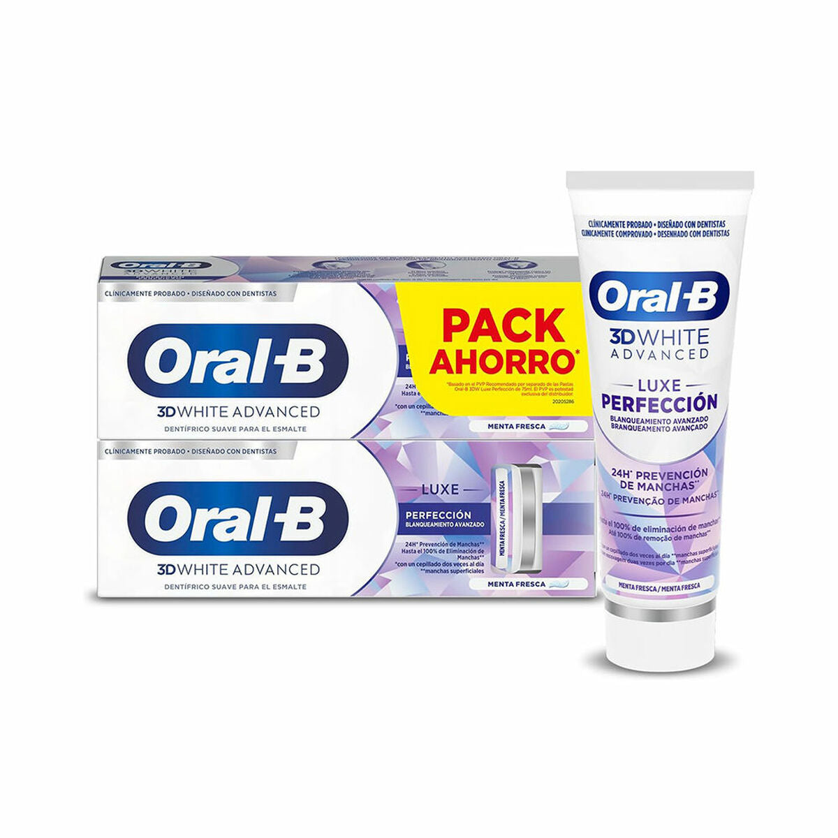 Toilet Bag Oral-B 3D WHITE product packaging