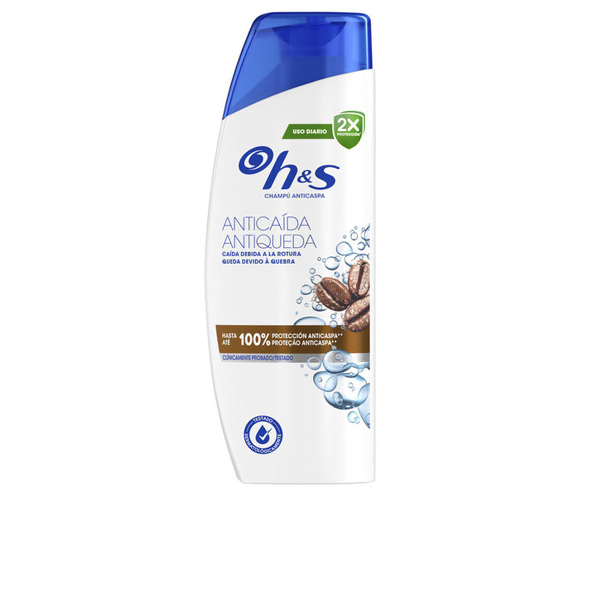 Shampoo Head & Shoulders H&S ANTICAÍDA 330 ml shampoo bottle