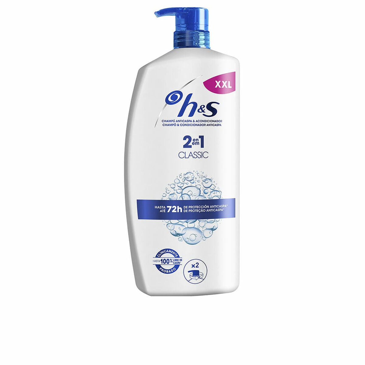 Anti-dandruff Shampoo Head & Shoulders H&S CLÁSICO 1 L shampoo bottle