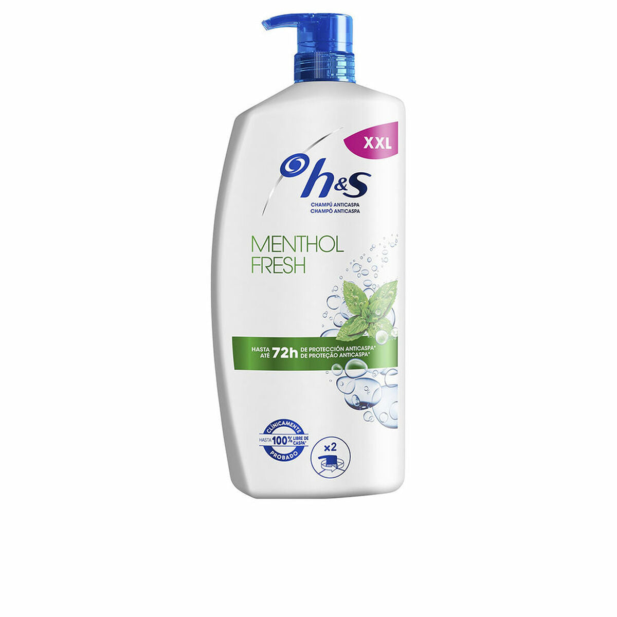 Anti-dandruff Shampoo Head & Shoulders H&S REFRESHING MENTHOL 1 L shampoo bottle