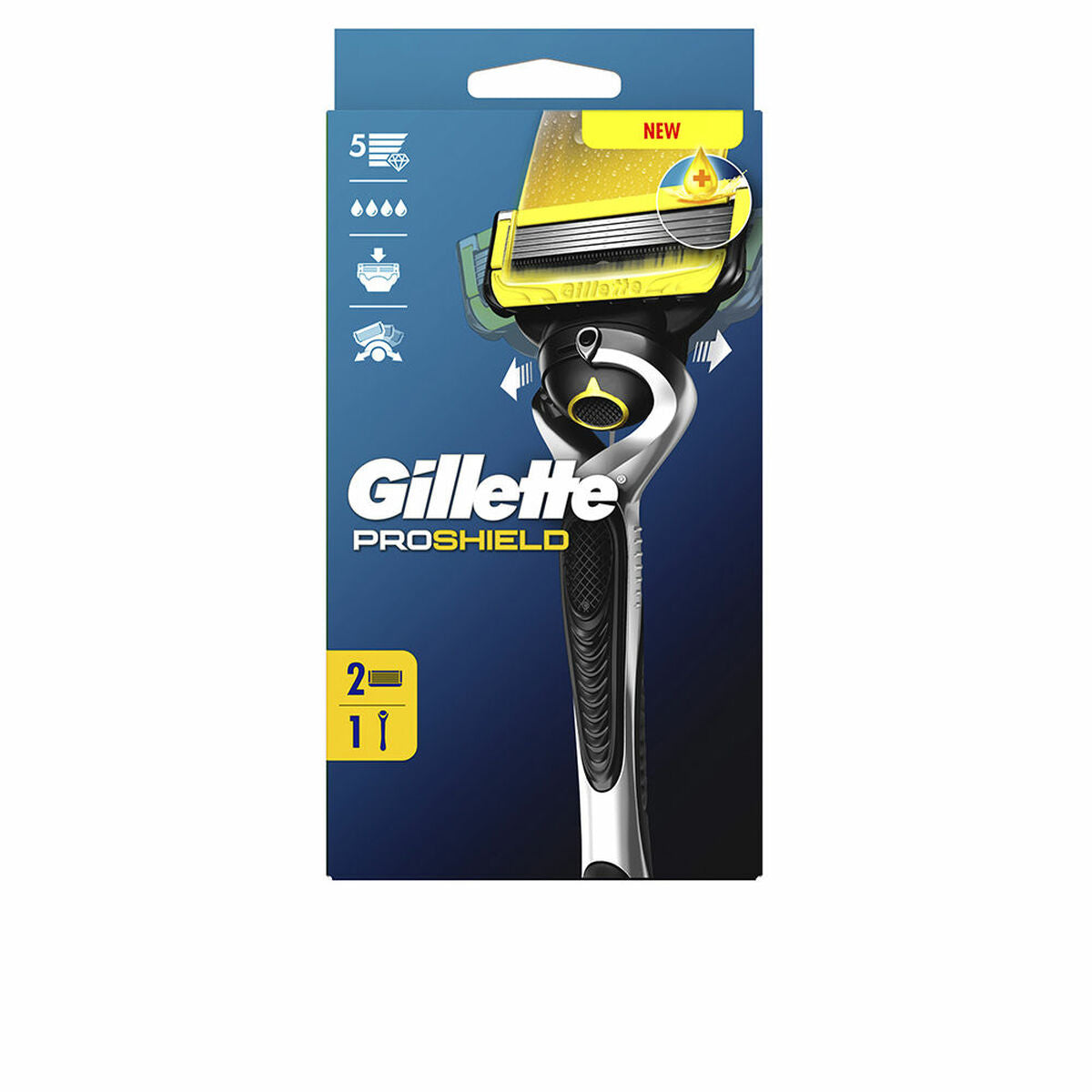 Shaving Set Gillette FUSION for Men product packaging