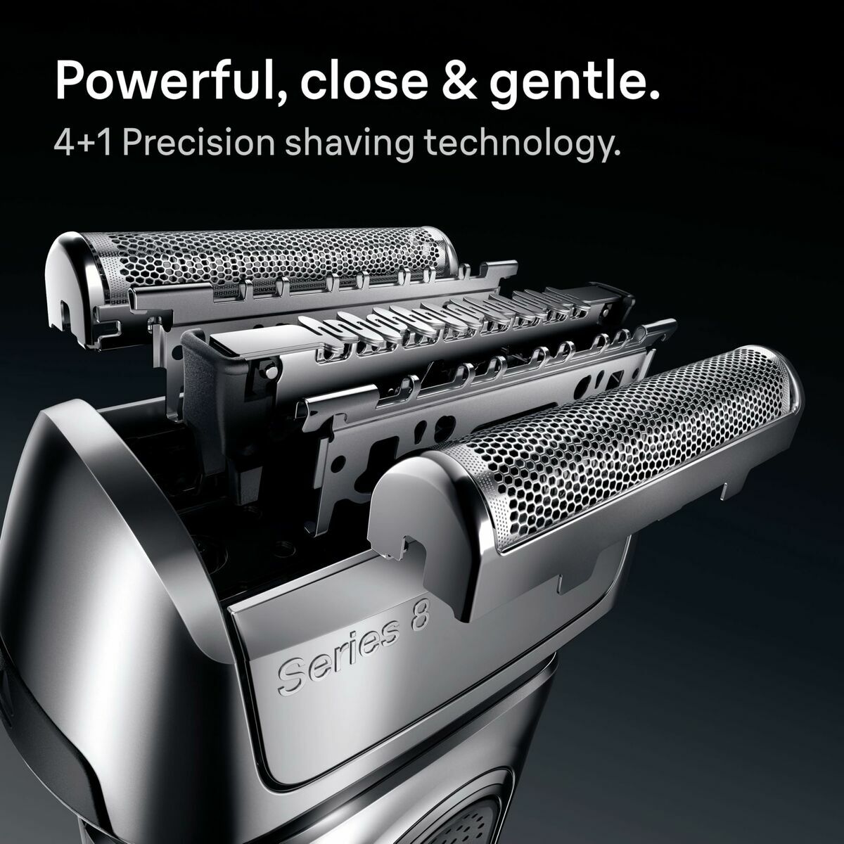 Electric shaver Braun Series 8 8617S product packaging