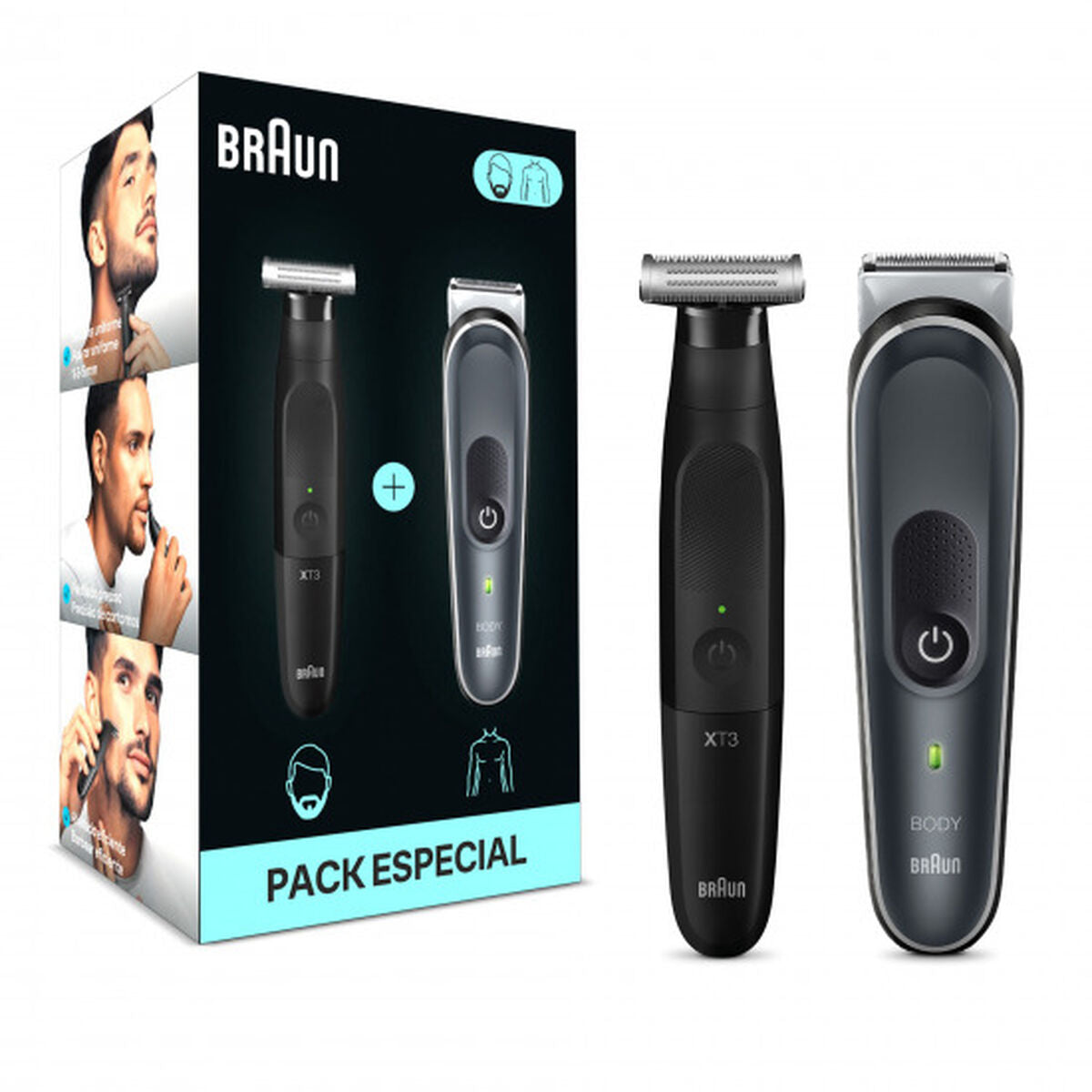 Hair Clippers Braun BG5360 XT3100 product packaging