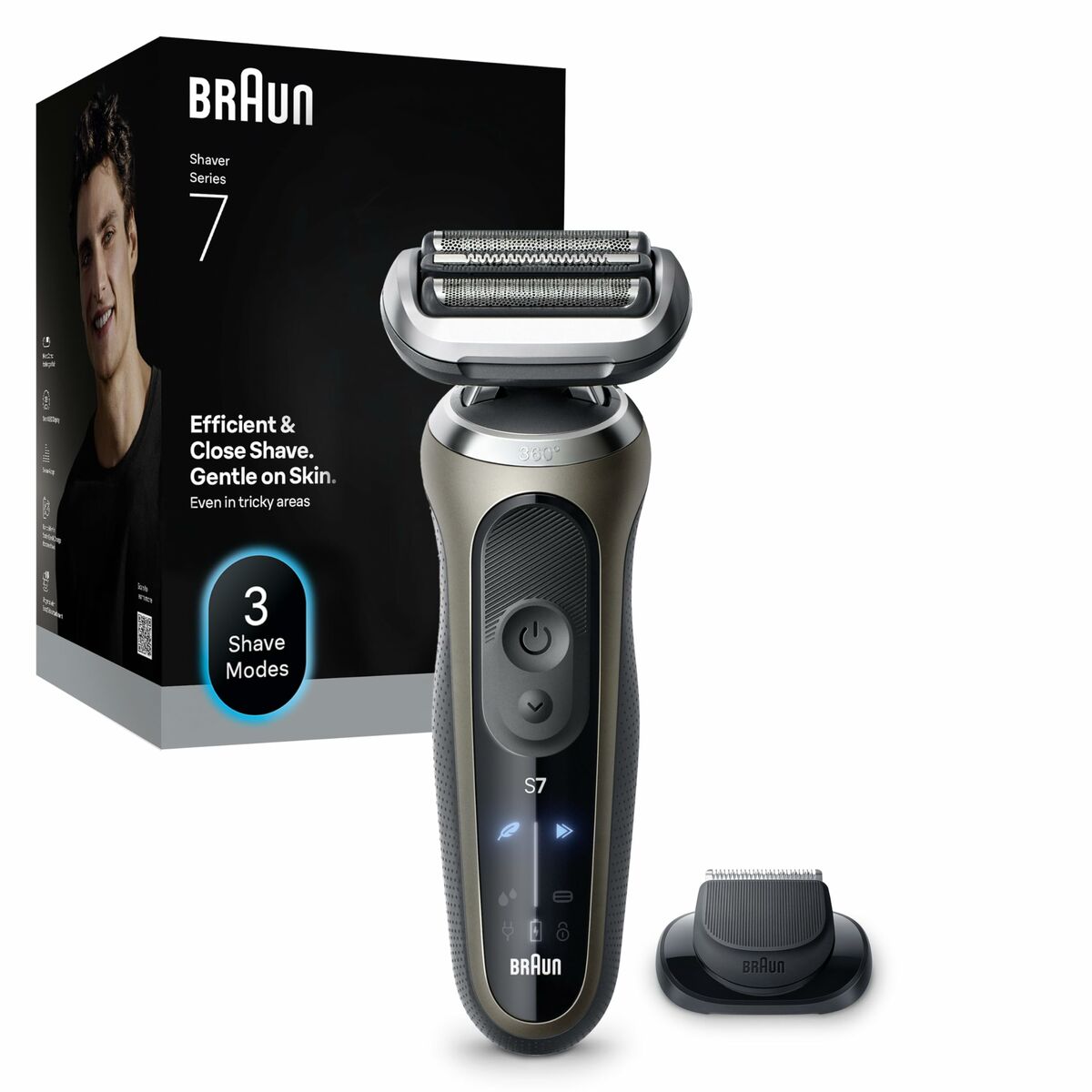 Hair Clippers Braun 72-G1200S product packaging