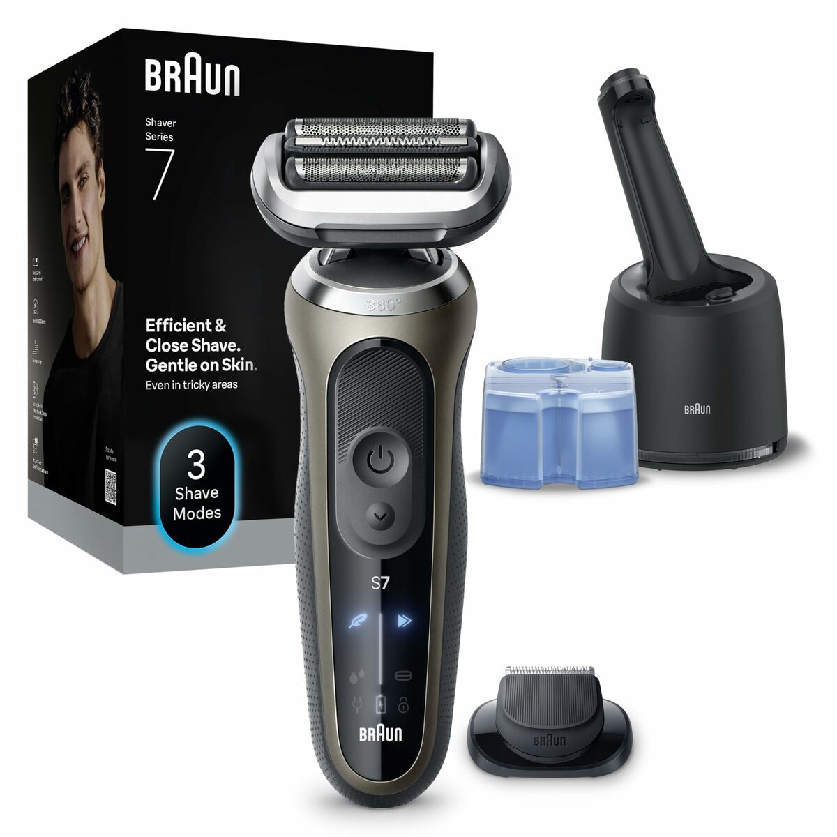 Hair Clippers Braun 72-C7200CC product packaging
