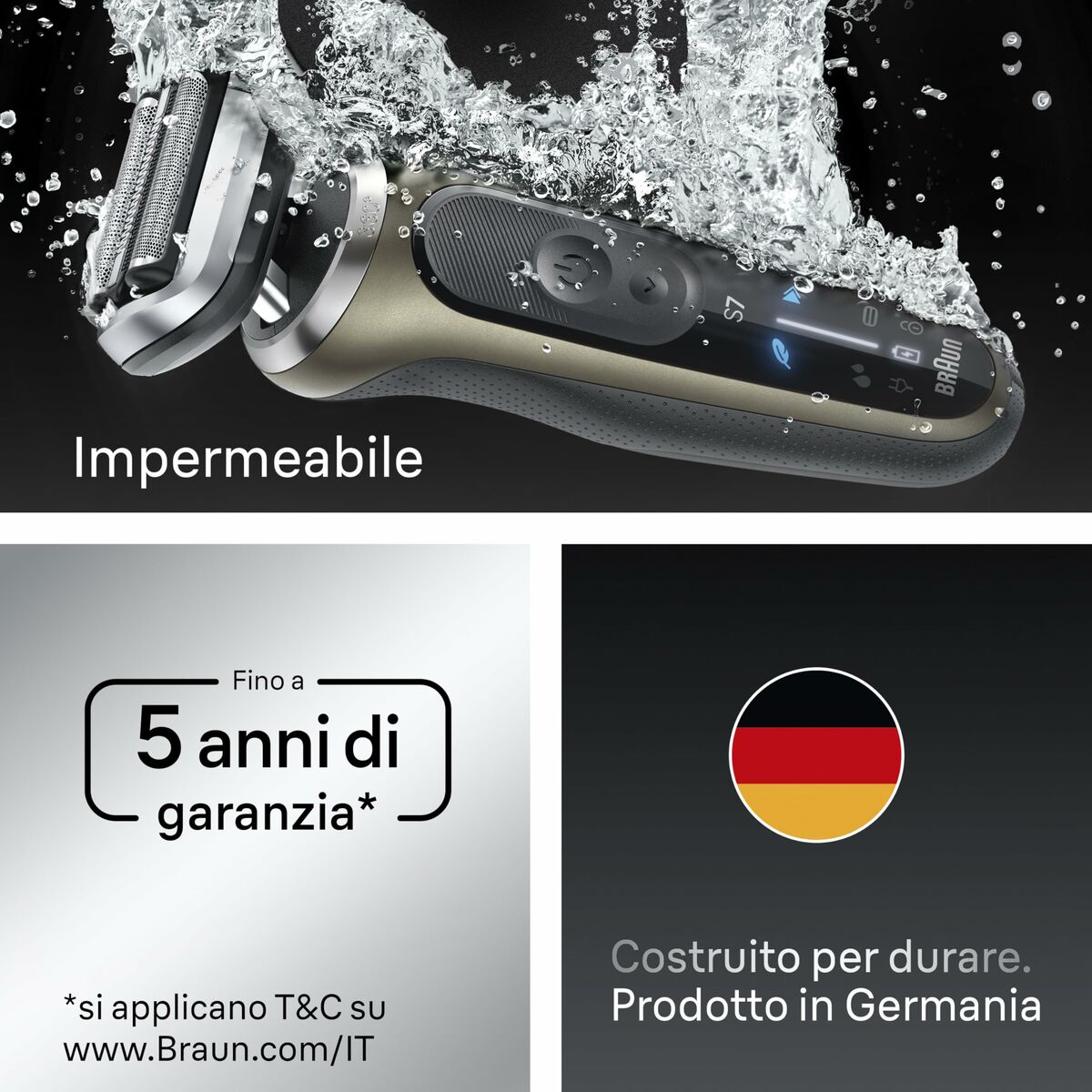 Hair Clippers Braun 72-C7200CC product packaging