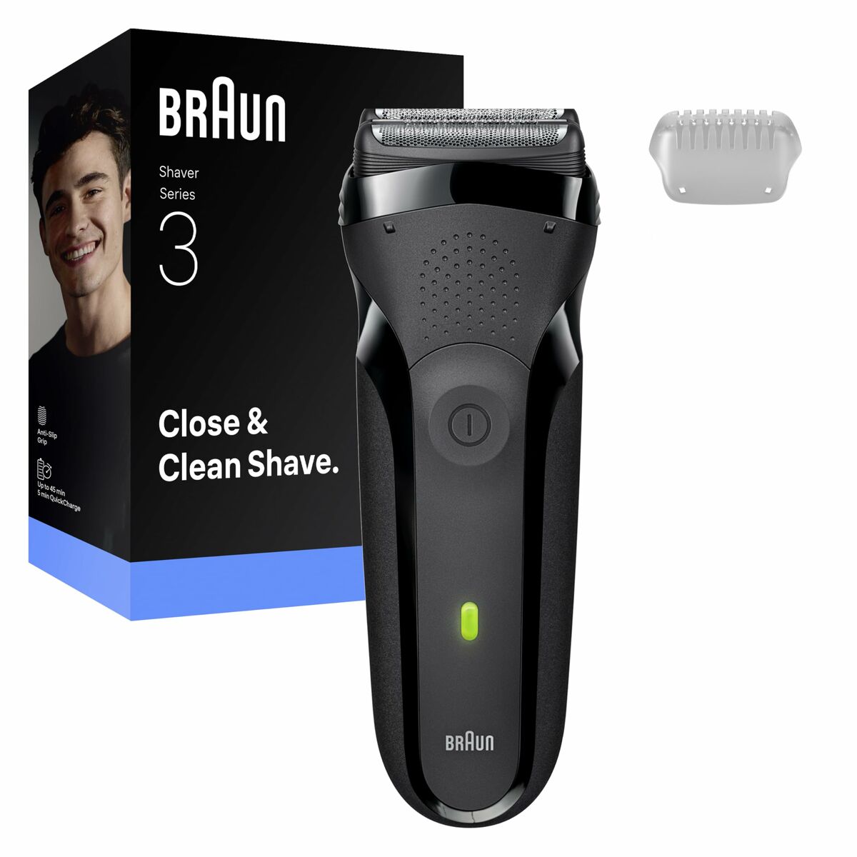 Hair Clippers Braun 300S product packaging