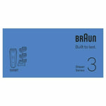 Electric shaver Braun Series 3 product packaging