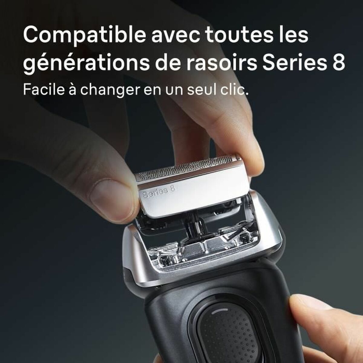 Replacement Head Braun Series 8 product packaging