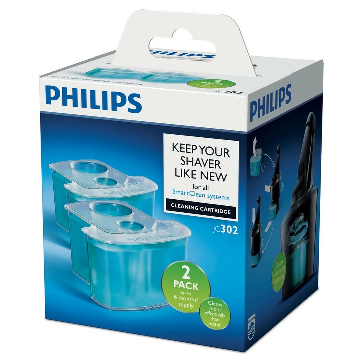 Cleaning Cartridge Philips 170 ml product packaging