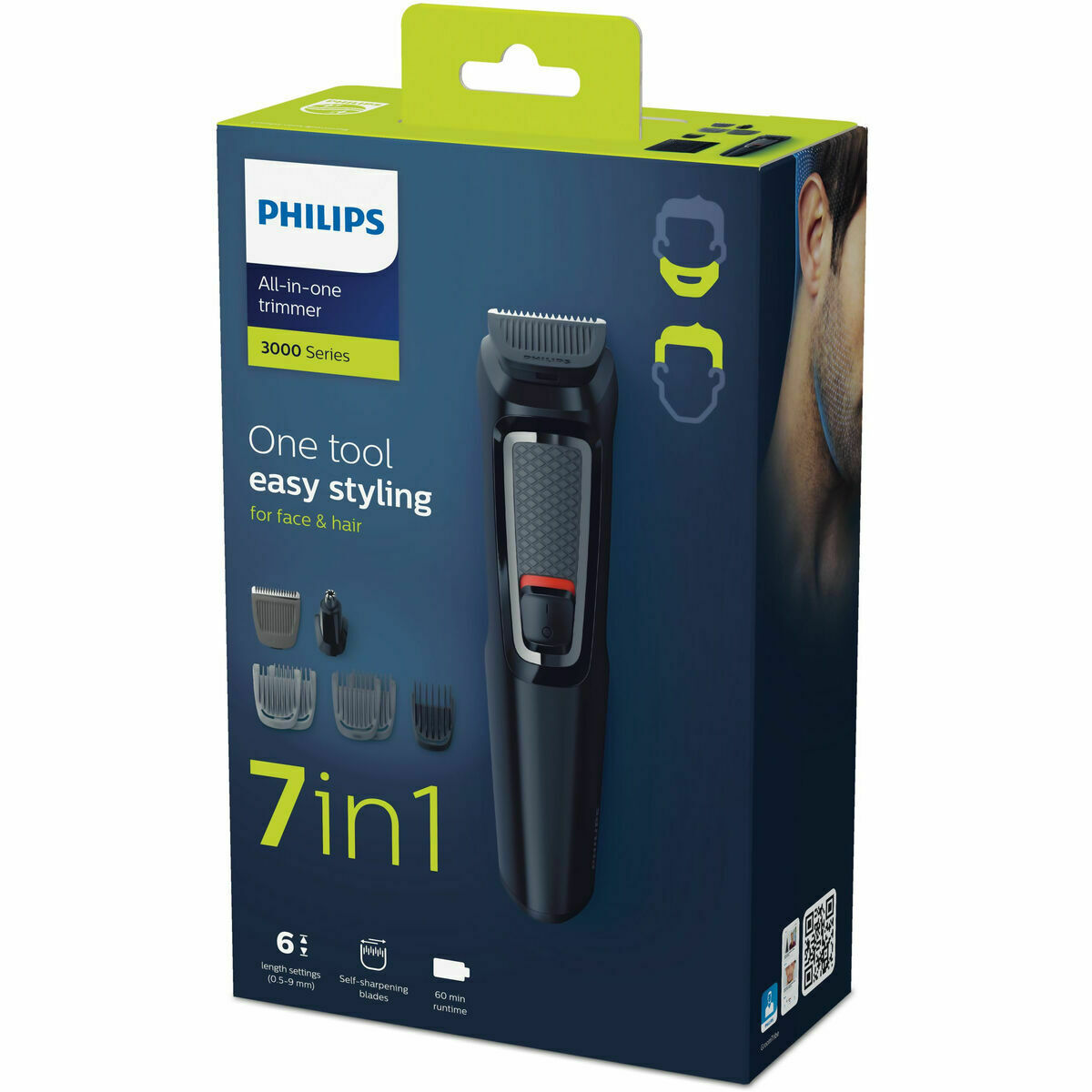 Hair clippers/Shaver Philips MG3720/15 product packaging