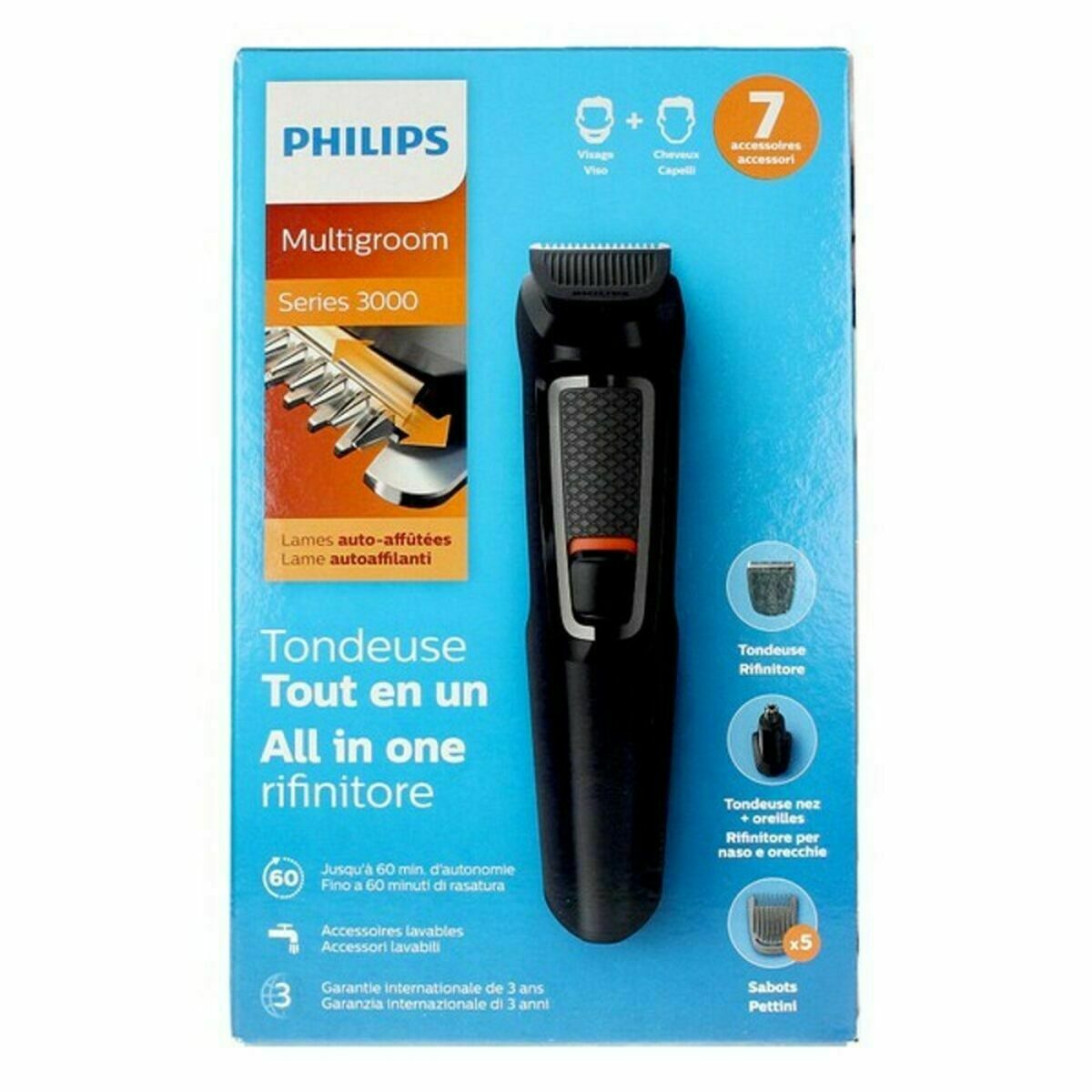 Hair clippers/Shaver Philips MG3720/15 product packaging