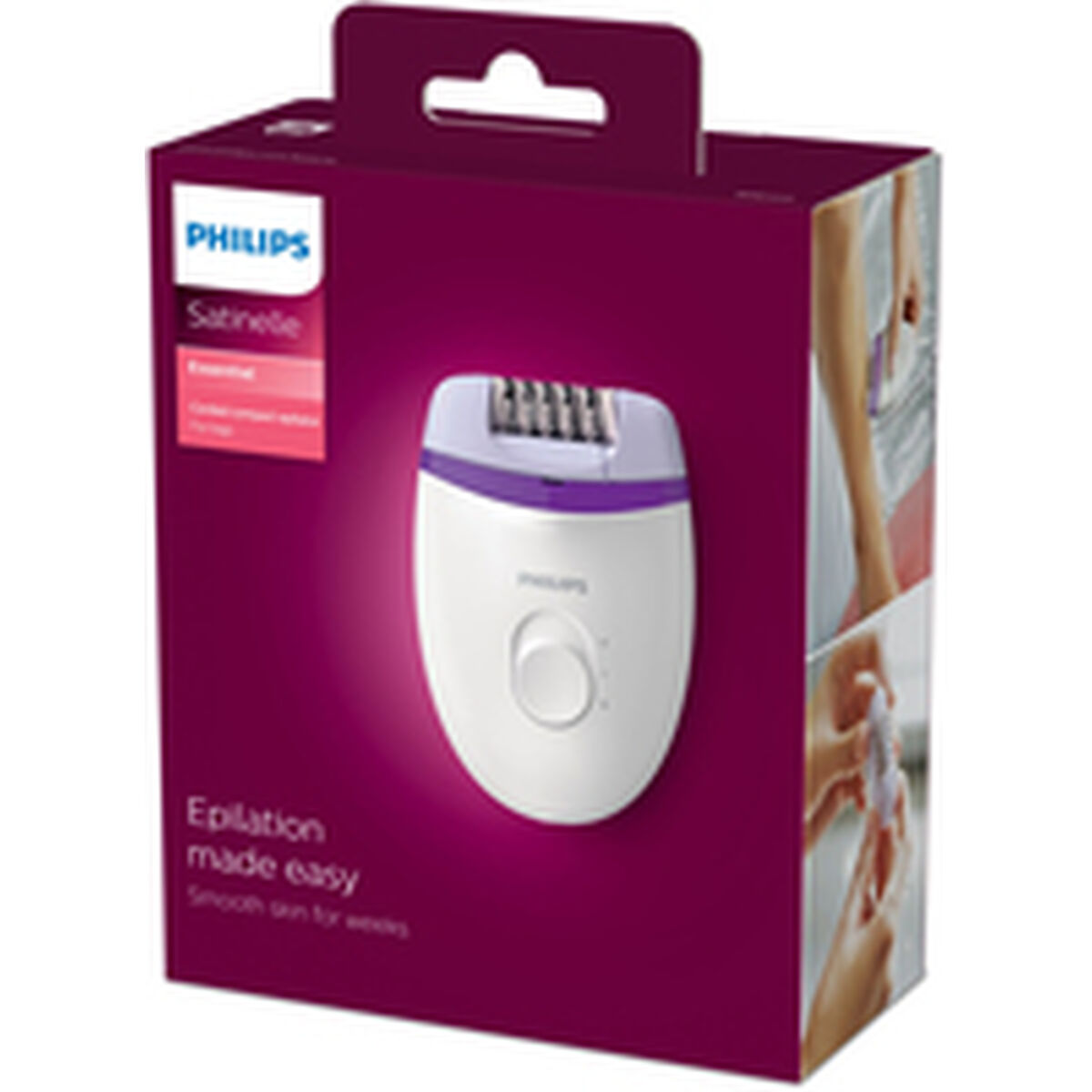 Electric Hair Remover Philips product packaging