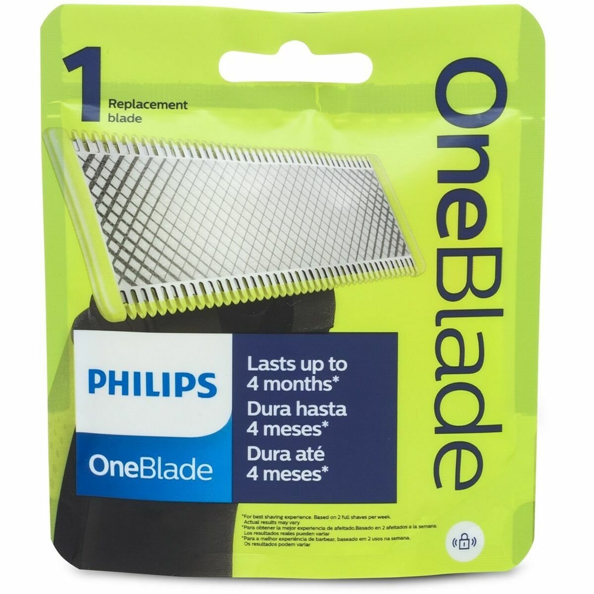 Shaving Razor Philips product packaging