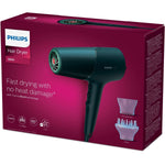 Hairdryer Philips BHD512/00 2300 W Black Navy Blue product packaging