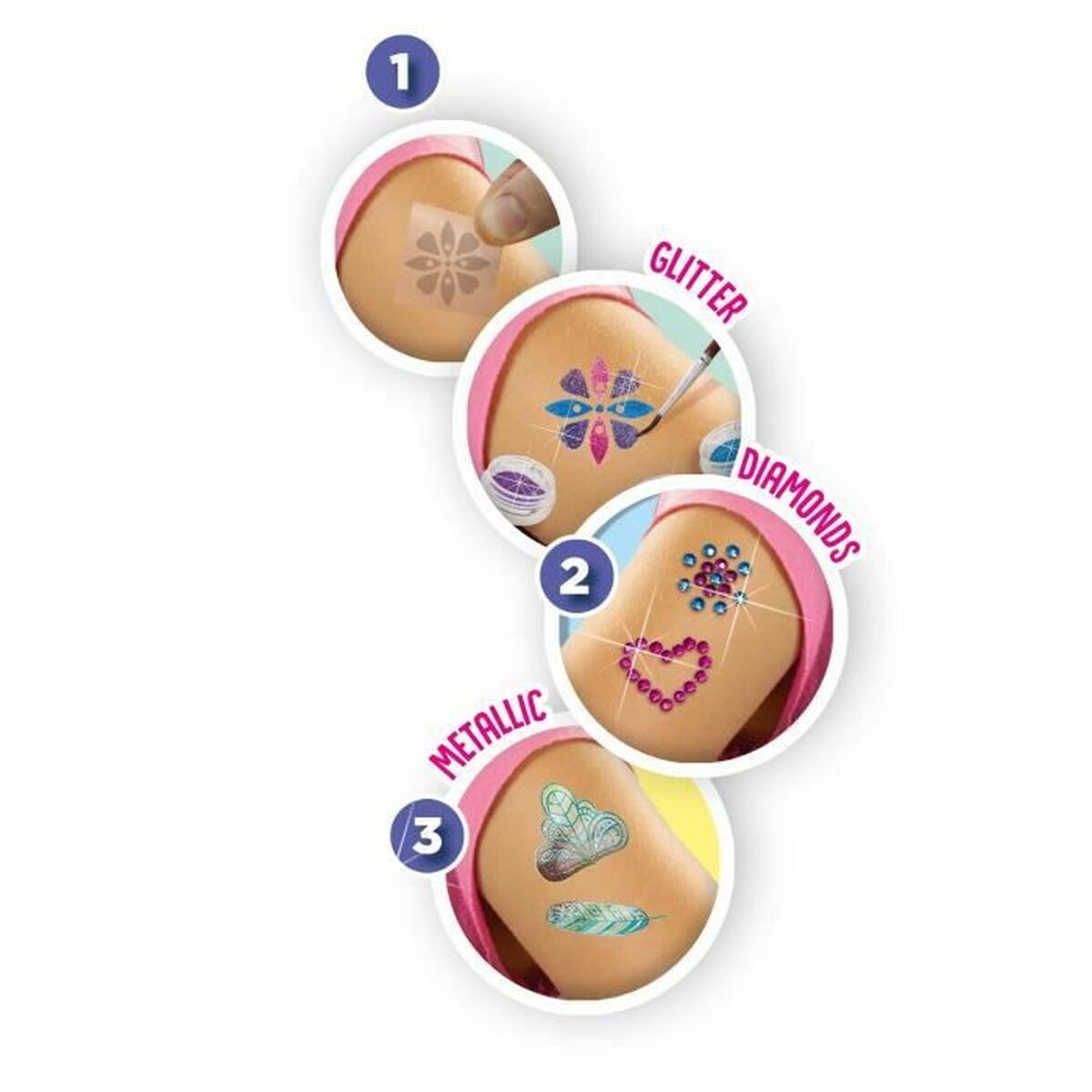 Temporary Tattoos SES Creative product packaging