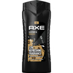 Shower Gel Axe LEATHER & COOKIES 400 ml for Men skincare packaging