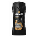 Shower Gel Axe LEATHER & COOKIES 400 ml for Men skincare packaging
