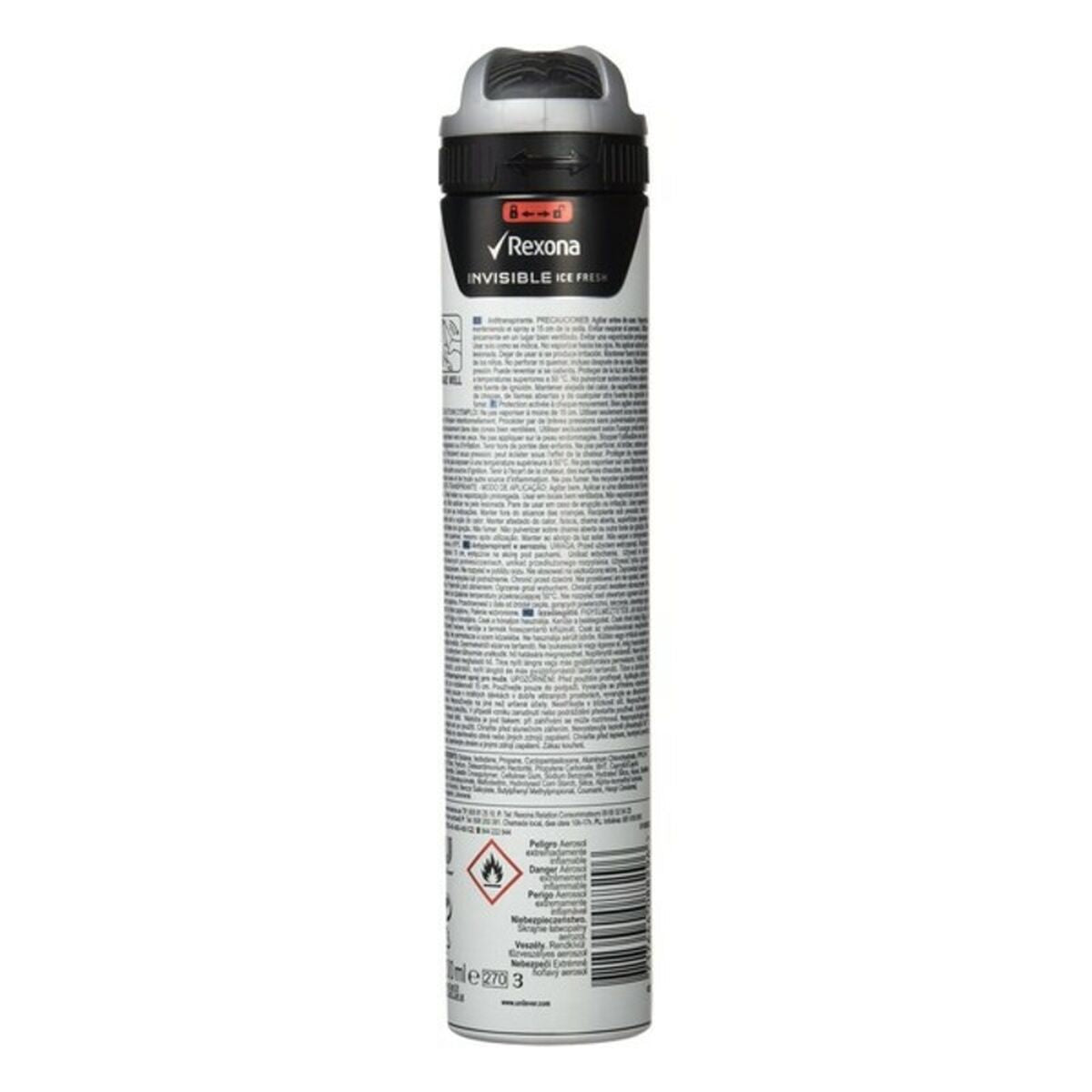 Fresh Deodorant Rexona Invisible Ice Fresh Men 200 ml for Men product packaging