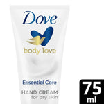 Hand Cream Dove ESSENTIAL CARE 75 ml skincare packaging