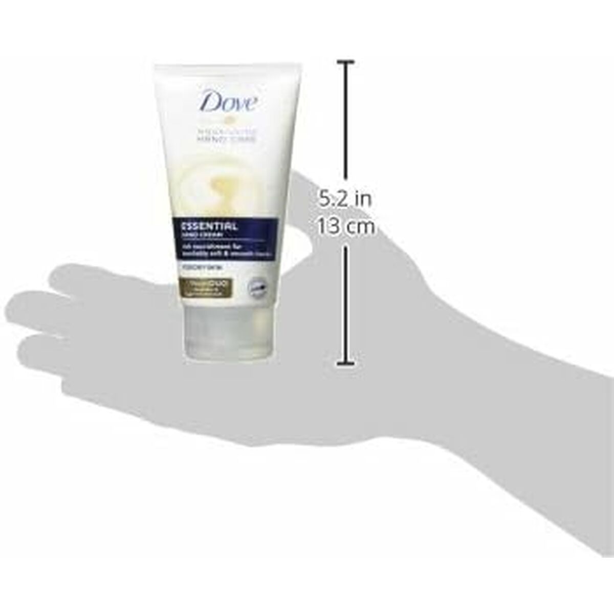 Hand Cream Dove ESSENTIAL CARE 75 ml skincare packaging