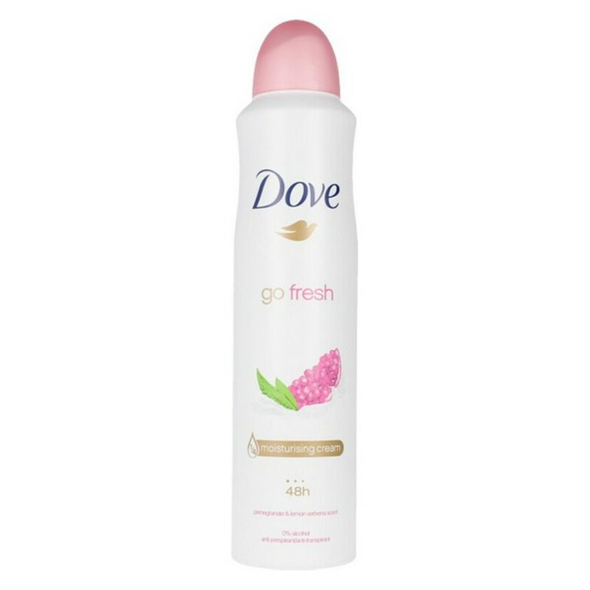 Spray Deodorant Dove Go Fresh 250 ml for Women product packaging
