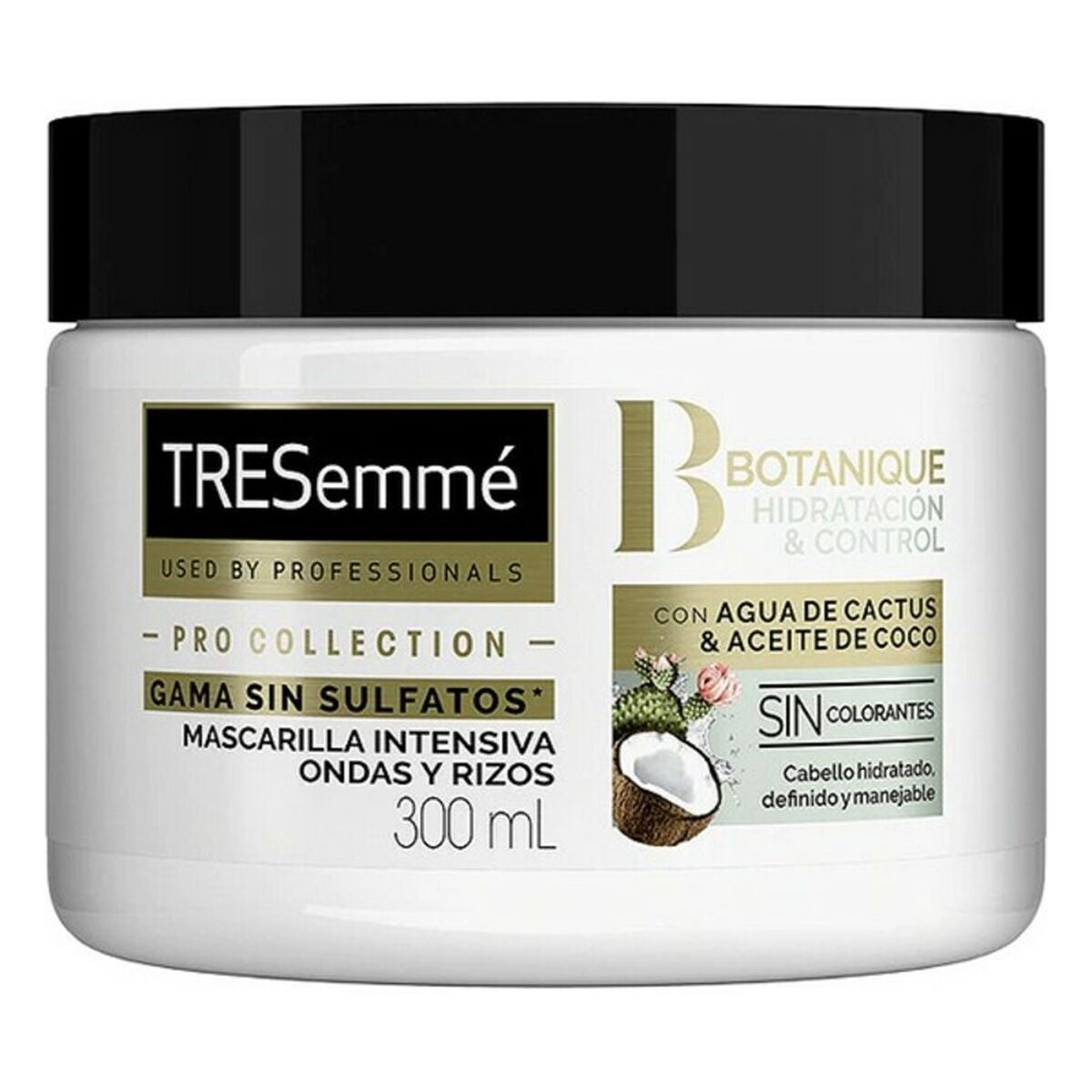 Hair Mask Tresemme Botanique Agua Cactus Coco 300 ml hair mask packaging