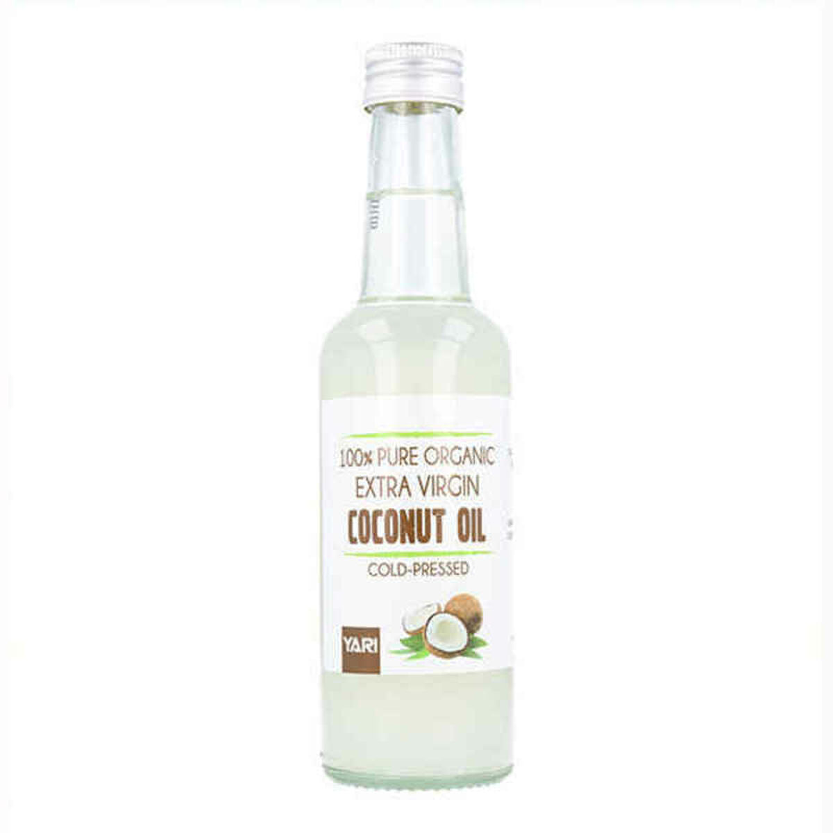 Body Oil Yari Pure Organic 250 ml Coconut Organic product packaging