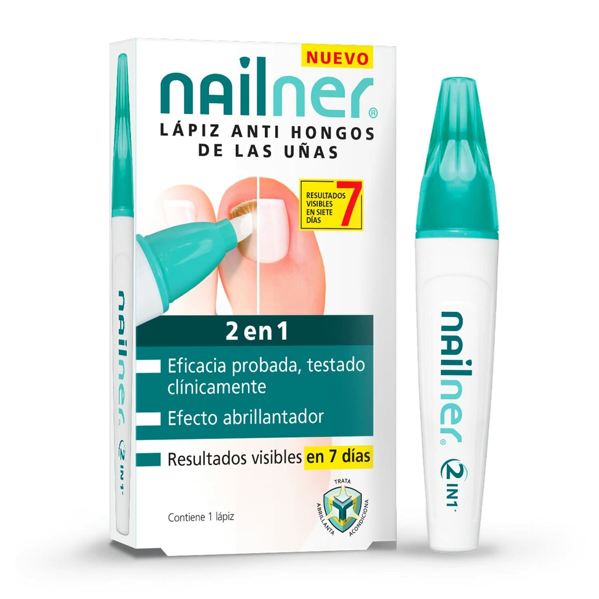 Foot Exfoliator NAILNER CUIDADO DE UÑAS product packaging
